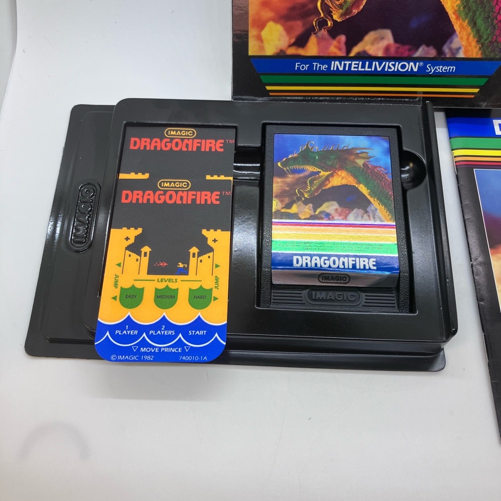 Mattel Dragonfire Video Game Cartridge Imagic intellivision - Picture 3 of 11